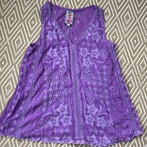 Johnny Was tank size medium